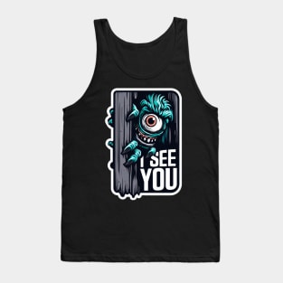 I SEE YOU Monster Tank Top